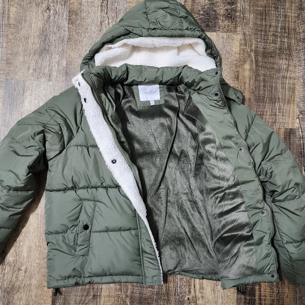 Women's cozy puffer jacket - Picture 4 of 5